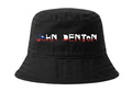 John Denton Chile Logo Bucket Hats Red, Baby Pink, Black
