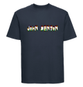 French Navy Printed T-shirt Front